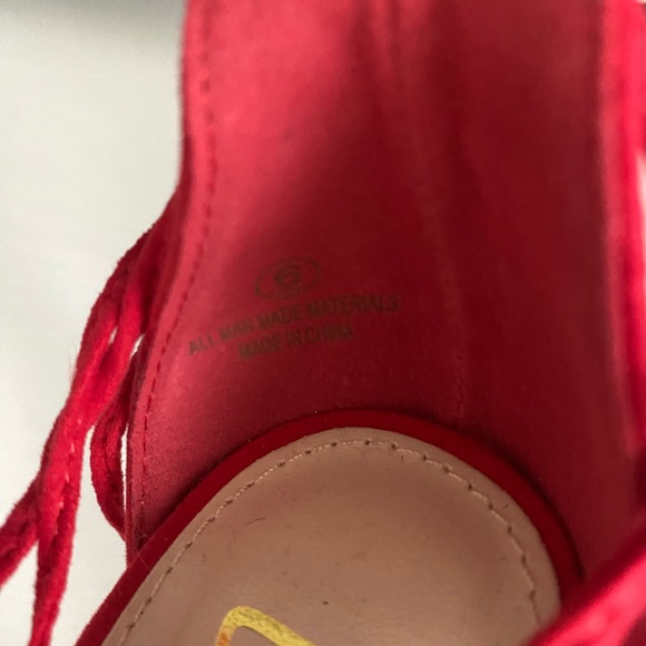 Lulus Red Heels - Picture 3 of 3